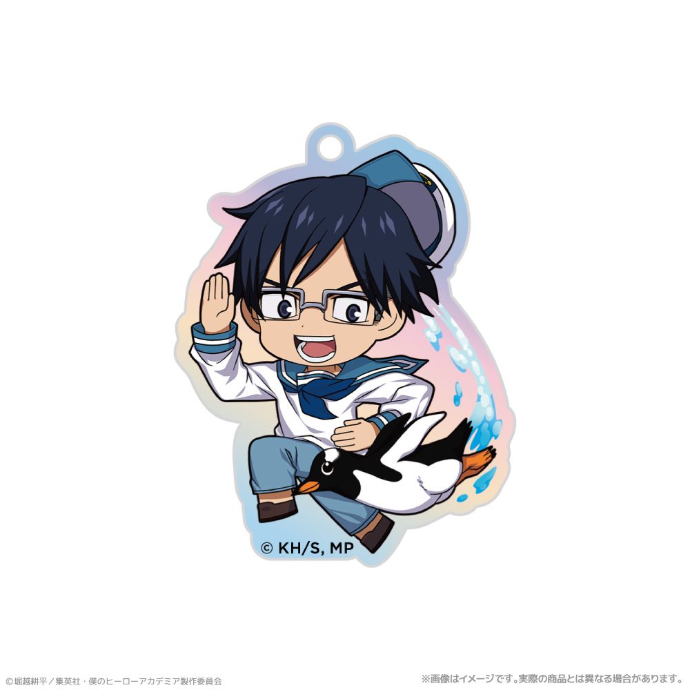 僕のヒーローアカデミア オーロラアクリルキーホルダー 飯田天哉 海の生きものたちと一緒にPLUS ULTRA ("My Hero Academia" Aurora Acrylic Key Chain Iida Tenya PLUS ULTRA with Sea Creatures)