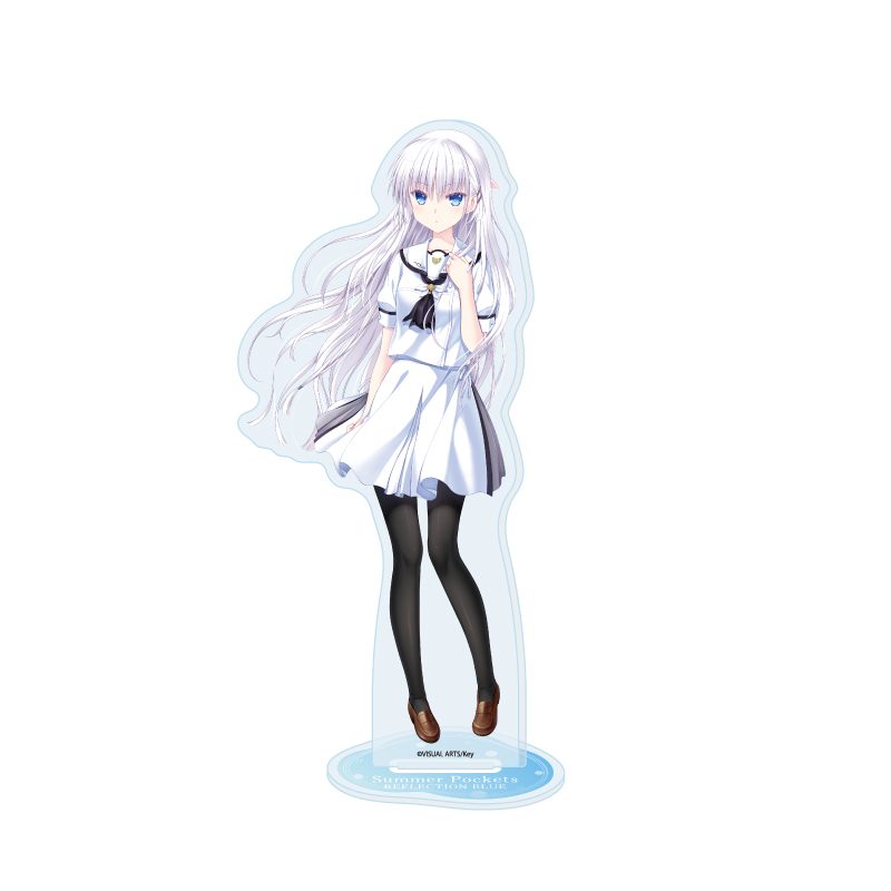 アクリルスタンド Summer Pockets REFLECTION BLUE 06 鳴瀬しろは(公式イラスト) (Acrylic Stand "Summer Pockets REFLECTION BLUE" 06 Naruse Shiroha (Official Illustration))