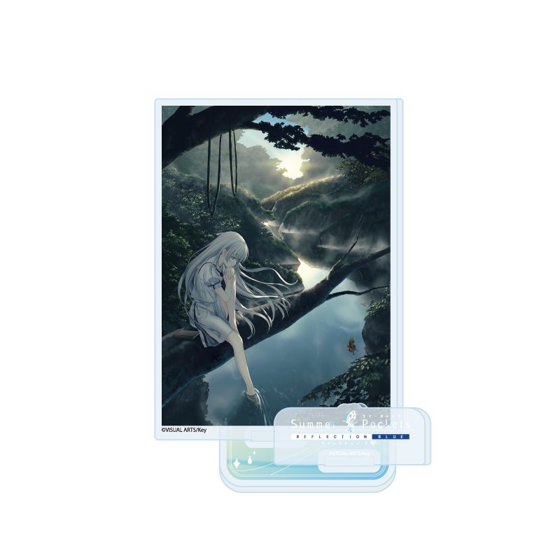 アクリルスタンドプレート Summer Pockets REFLECTION BLUE 01 鳴瀬しろは(公式イラスト) (Acrylic Stand Plate "Summer Pockets REFLECTION BLUE" 01 Naruse Shiroha (Official Illustration))
