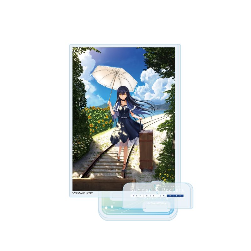 アクリルスタンドプレート Summer Pockets REFLECTION BLUE 03 久島鴎(公式イラスト) (Acrylic Stand Plate "Summer Pockets REFLECTION BLUE" 03 Kushima Kamome (Official Illustration))