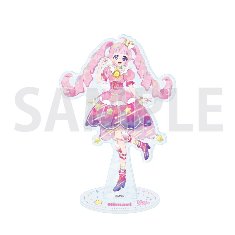 ホログラムアクリルスタンド ひみつのアイプリ 01 青空ひまり デュオコーデVer.(描き下ろしイラスト) (Hologram Acrylic Stand "Himitsu no AiPri" 01 Aozora Himari Duo Outfit Ver. (Original Illustration))
