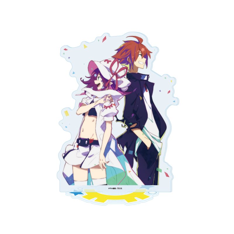アクリルスタンド 夢喰いメリー 06 メリー・ナイトメア&藤原夢路(公式イラスト) (Acrylic Stand "Dream Eater Merry" 06 Merry Nightmare & Fujiwara Yumeji (Official Illustration))