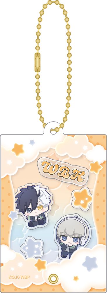 WIND BREAKER しゃかしゃかキーホルダー 桜&梶 ぬいパル すきっぷ ("Wind Breaker" Shakashaka Key Chain Sakura & Kaji Nui Pal Skip)