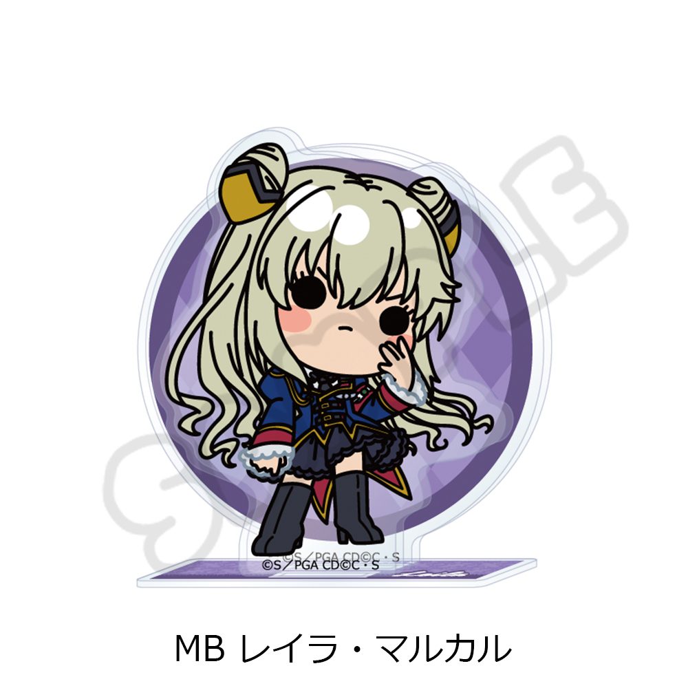 コードギアス 亡国のアキト アクリルスタンド MB レイラ・マルカル ("Code Geass Akito the Exiled" Acrylic Stand MB Leila Malcal)