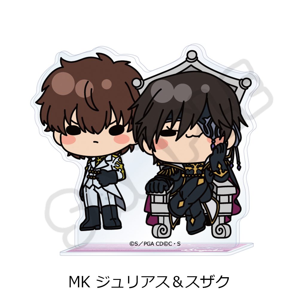 コードギアス 亡国のアキト アクリルスタンド MK ジュリアス&スザク ("Code Geass Akito the Exiled" Acrylic Stand MK Julius & Suzaku)