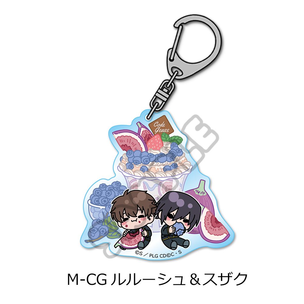 コードギアス 反逆のルルーシュ 第5弾 アクリルキーホルダー M-CG ルルーシュ&スザク ("Code Geass Lelouch of the Rebellion" Vol. 5 Acrylic Key Chain M-CG Lelouch & Suzaku)