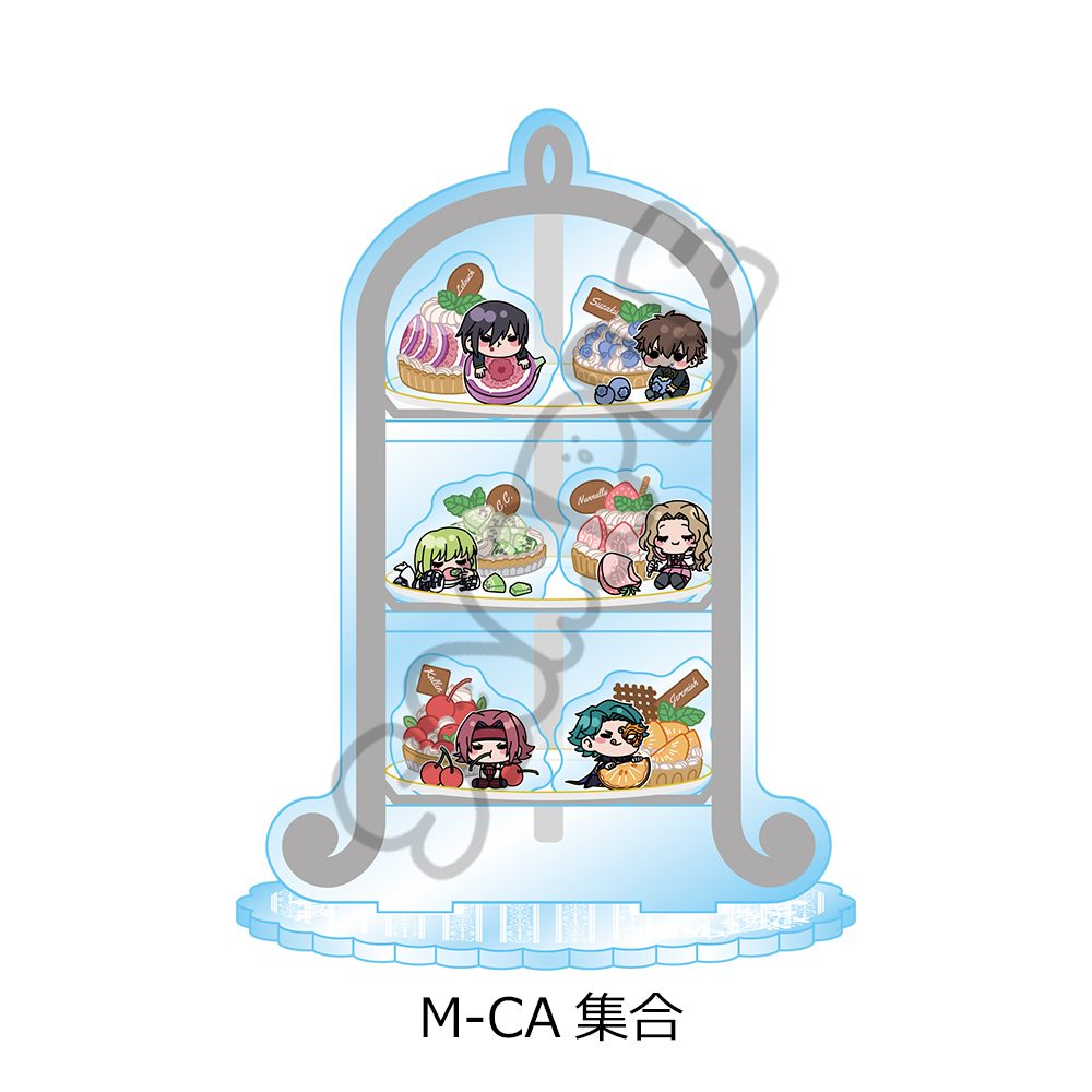 コードギアス 反逆のルルーシュ 第5弾 ビッグアクリルスタンド M-CA 集合 ("Code Geass Lelouch of the Rebellion" Vol. 5 Big Acrylic Stand M-CA Group)