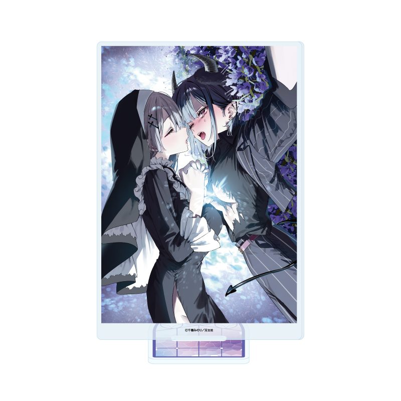 アクリルスタンド 好都合セミフレンド 03 久留真珠海&浜薔薇輝子A(公式イラスト) (Acrylic Stand "Convenient Semi-Friend" 03 Kuruma Suna & Hamanasu Ruka A (Official Illustration))