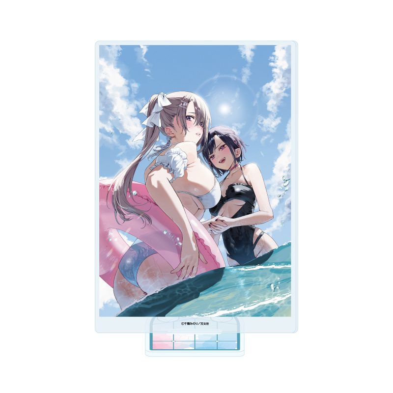 アクリルスタンド 好都合セミフレンド 05 久留真珠海&浜薔薇輝子C(公式イラスト) (Acrylic Stand "Convenient Semi-Friend" 05 Kuruma Suna & Hamanasu Ruka C (Official Illustration))
