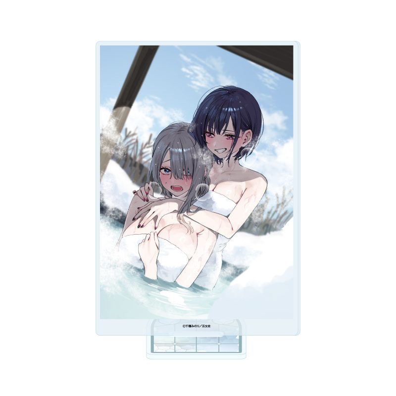 アクリルスタンド 好都合セミフレンド 06 久留真珠海&浜薔薇輝子D(公式イラスト) (Acrylic Stand "Convenient Semi-Friend" 06 Kuruma Suna & Hamanasu Ruka D (Official Illustration))
