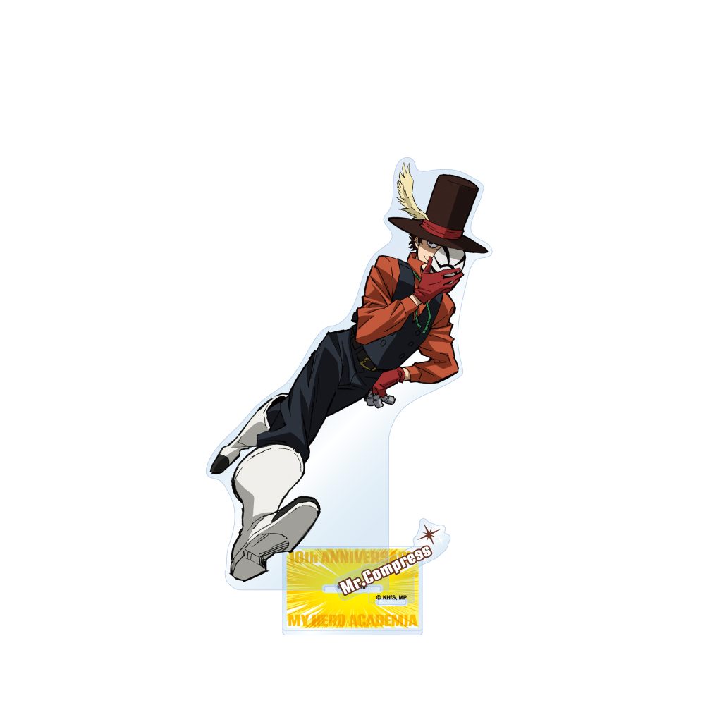 僕のヒーローアカデミア TVアニメ10周年キービジュアル アクリルスタンド Mr.コンプレス ("My Hero Academia" TV Anime 10th Anniversary Key Visual Acrylic Stand Mr. Compress)