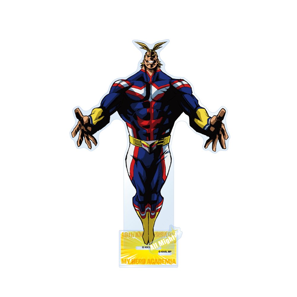 僕のヒーローアカデミア TVアニメ10周年キービジュアル アクリルスタンド オールマイト ("My Hero Academia" TV Anime 10th Anniversary Key Visual Acrylic Stand All Might)