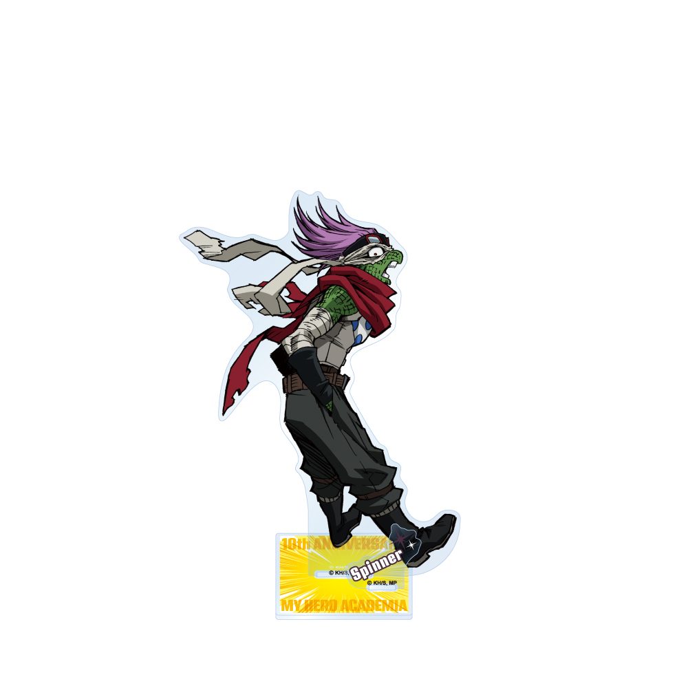 僕のヒーローアカデミア TVアニメ10周年キービジュアル アクリルスタンド スピナー ("My Hero Academia" TV Anime 10th Anniversary Key Visual Acrylic Stand Spinner)