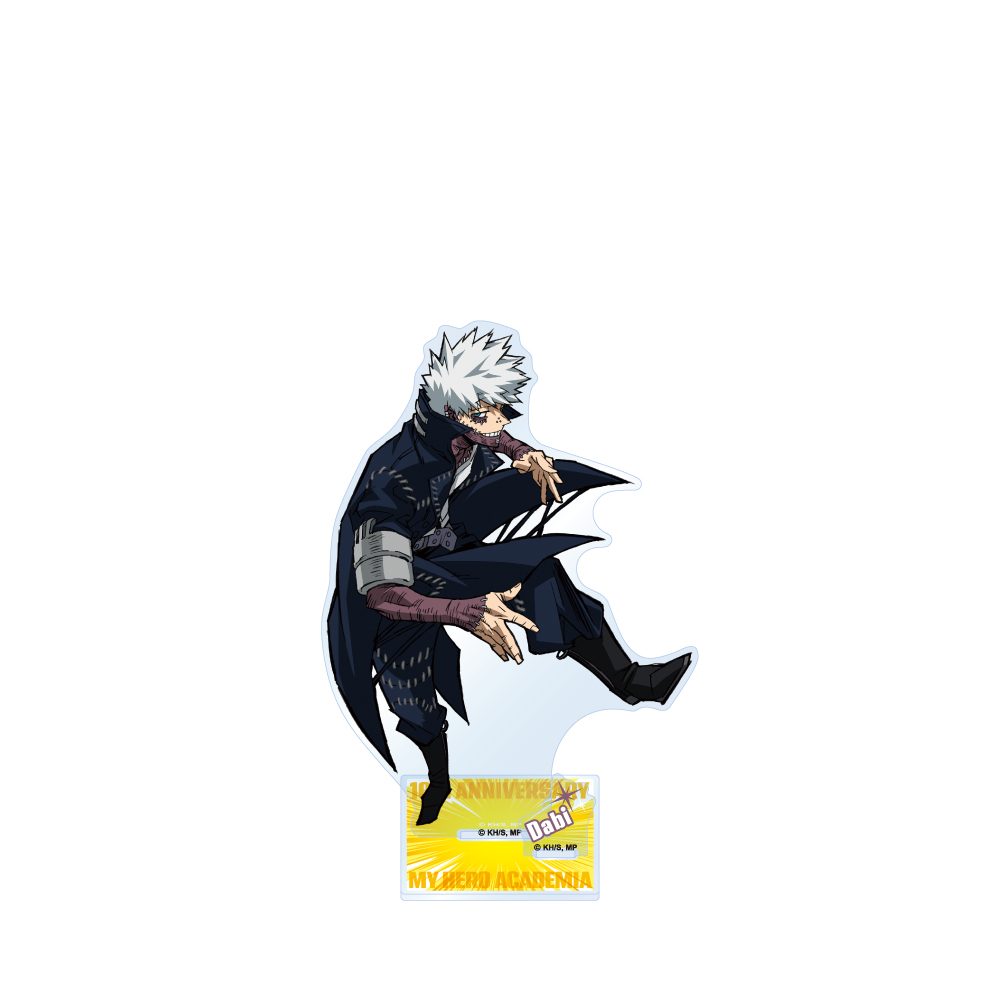 僕のヒーローアカデミア TVアニメ10周年キービジュアル アクリルスタンド 荼毘 ("My Hero Academia" TV Anime 10th Anniversary Key Visual Acrylic Stand Dabi)