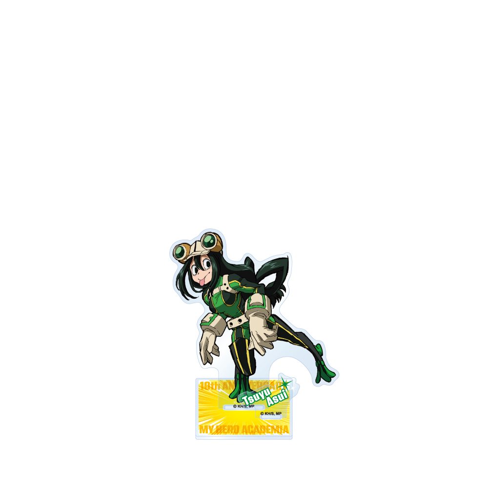 僕のヒーローアカデミア TVアニメ10周年キービジュアル アクリルスタンド 蛙吹梅雨 ("My Hero Academia" TV Anime 10th Anniversary Key Visual Acrylic Stand Asui Tsuyu)