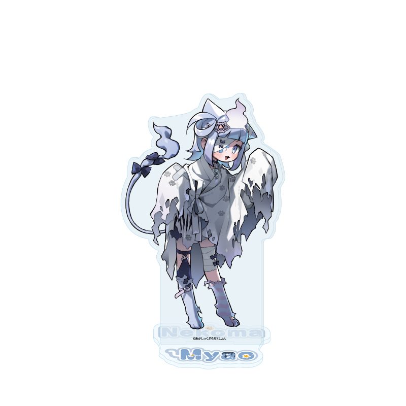 アクリルスタンド あかしっくぷろだくしょん 03 猫幻ミャオ ハロウィンVer.(公式イラスト) (Acrylic Stand Akashic Production 03 Nekoma Myao Halloween Ver. (Official Illustration))