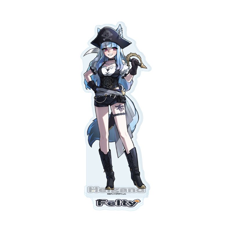 アクリルスタンド あかしっくぷろだくしょん 06 ヘルガンド・フェルティ ハロウィンVer.(公式イラスト) (Acrylic Stand Akashic Production 06 Helgand Felty Halloween Ver. (Official Illustration))