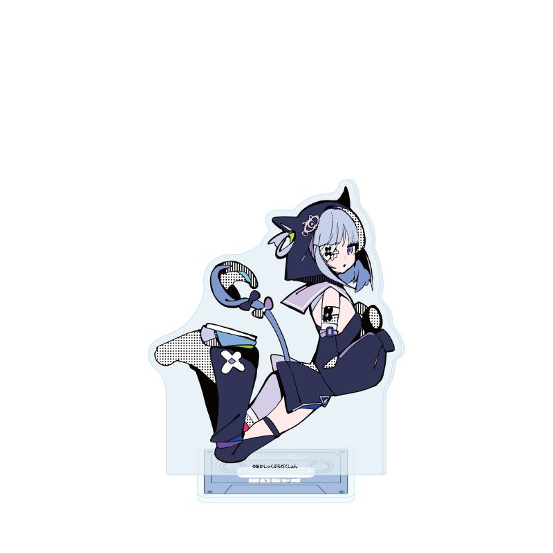 アクリルスタンド あかしっくぷろだくしょん 09 猫幻ミャオ 阿カsick(公式イラスト) (Acrylic Stand Akashic Production 09 Nekoma Myao Akasick (Official Illustration))