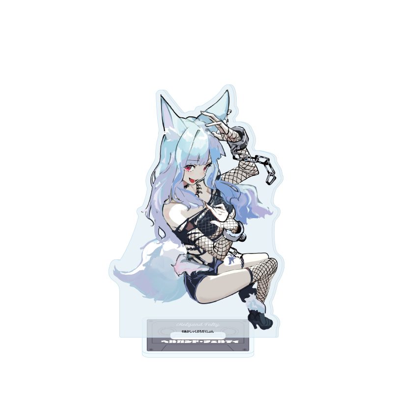 アクリルスタンド あかしっくぷろだくしょん 12 ヘルガンド・フェルティ Creepy.exe(公式イラスト) (Acrylic Stand Akashic Production 12 Helgand Felty Creepy.exe (Official Illustration))