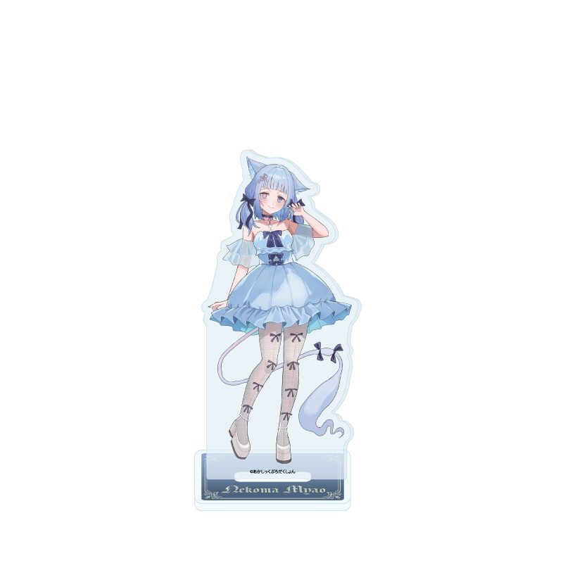 アクリルスタンド あかしっくぷろだくしょん 14 猫幻ミャオ ドレスVer.(描き下ろしイラスト) (Acrylic Stand Akashic Production 14 Nekoma Myao Dress Ver. (Original Illustration))