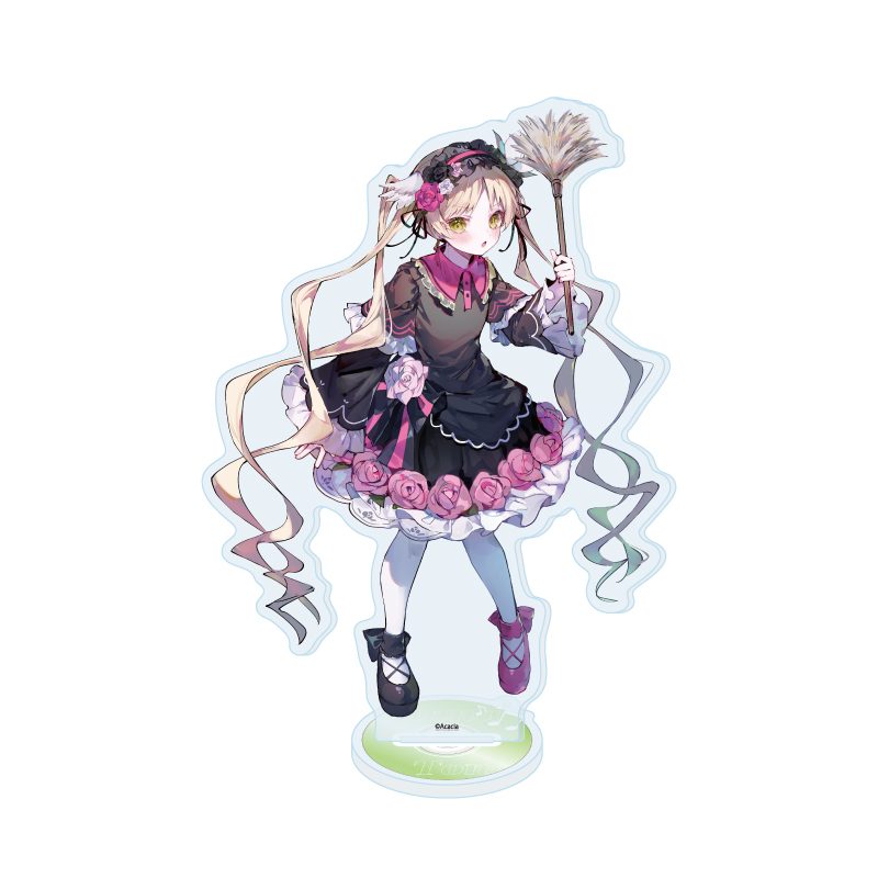 アクリルスタンド 魔法少女ノ魔女裁判 16 遠野ハンナ ショップ店員風Ver.(描き起こしイラスト) (Acrylic Stand "Magical Girl Witch Trials" 16 Tono Hanna Shop Clerk Style Ver. (Original Illustration))