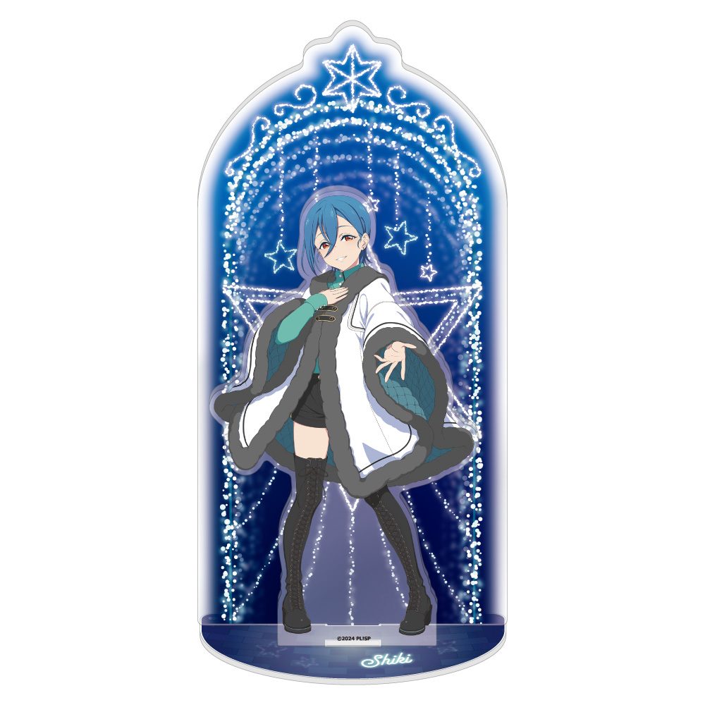 ラブライブ!スーパースター!! アクリルスタンドジオラマ 若菜四季 ホワイトポンチョVer. ("Love Live! Superstar!!" Acrylic Stand Diorama Wakana Shiki White Poncho Ver.)