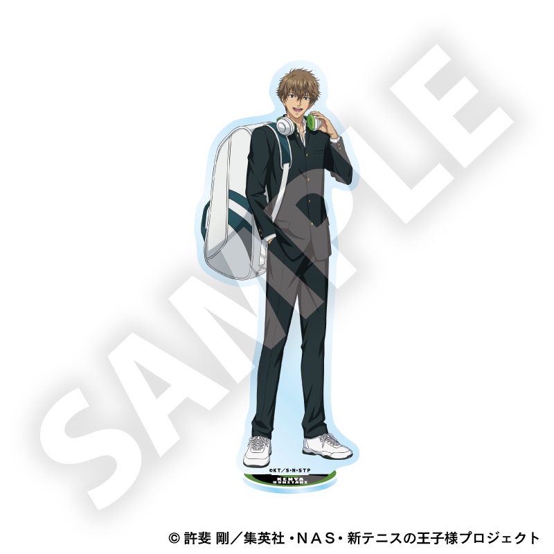 新テニスの王子様 アクリルスタンド 忍足謙也 ("New The Prince of Tennis" Acrylic Stand Oshitari Kenya)
