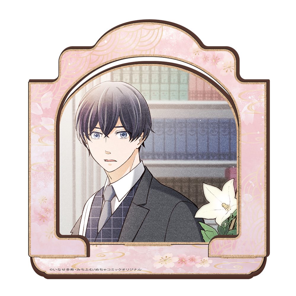 朧の花嫁-かりそめの婚約は、青く、甘く- 木製キャラスタンドC ("Oboro no Hanayome: Karisome no Konyaku wa, Aoku, Amaku" Wooden Chara Stand C)