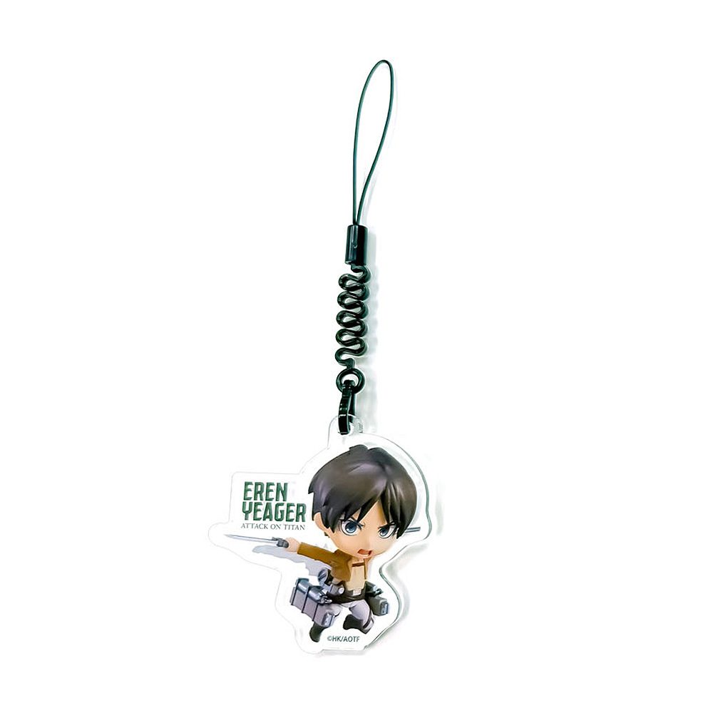 進撃の巨人 ねんどろいどぷらす アクリルキーホルダー エレン ("Attack on Titan" Nendoroid Plus Acrylic Key Chain Eren)