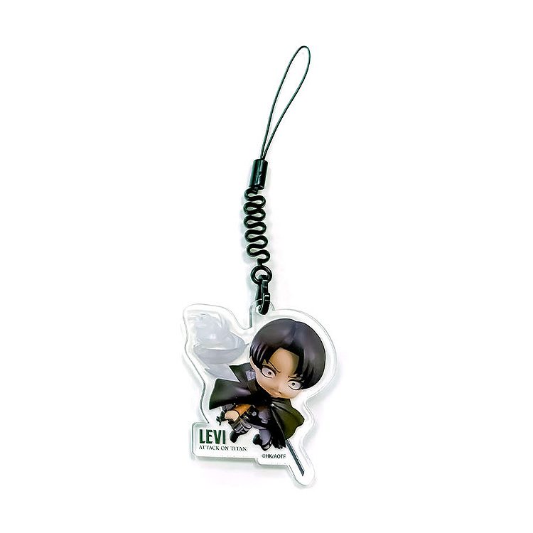 進撃の巨人 ねんどろいどぷらす アクリルキーホルダー リヴァイ ("Attack on Titan" Nendoroid Plus Acrylic Key Chain Levi)