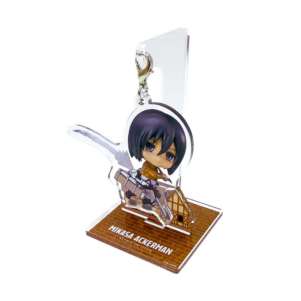 進撃の巨人 ねんどろいどぷらす アクリルスタンド ミカサ ("Attack on Titan" Nendoroid Plus Acrylic Stand Mikasa)