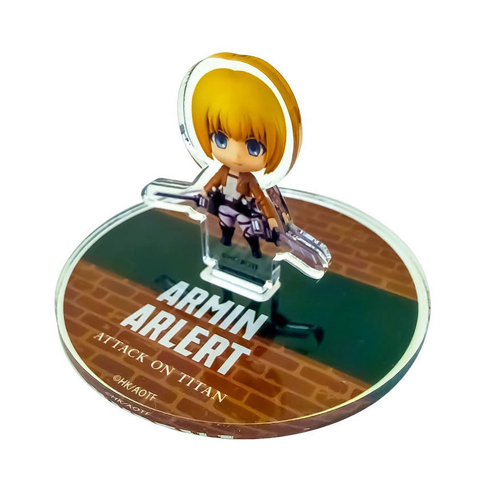 進撃の巨人 ねんどろいどぷらす カプセルスタンド アルミンA ("Attack on Titan" Nendoroid Plus Capsule Stand Armin A)