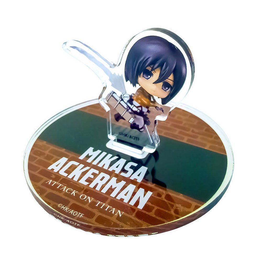 進撃の巨人 ねんどろいどぷらす カプセルスタンド ミカサB ("Attack on Titan" Nendoroid Plus Capsule Stand Mikasa B)