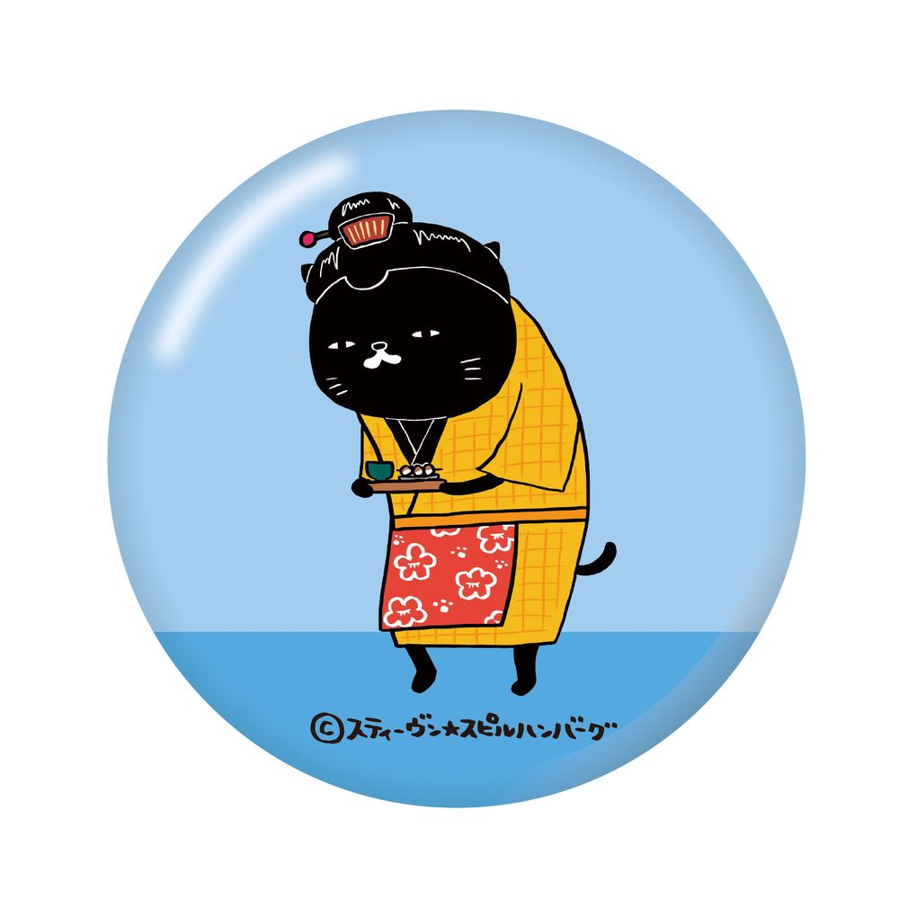 パンダと犬 缶バッジ D ("Panda to Inu" Can Badge D)