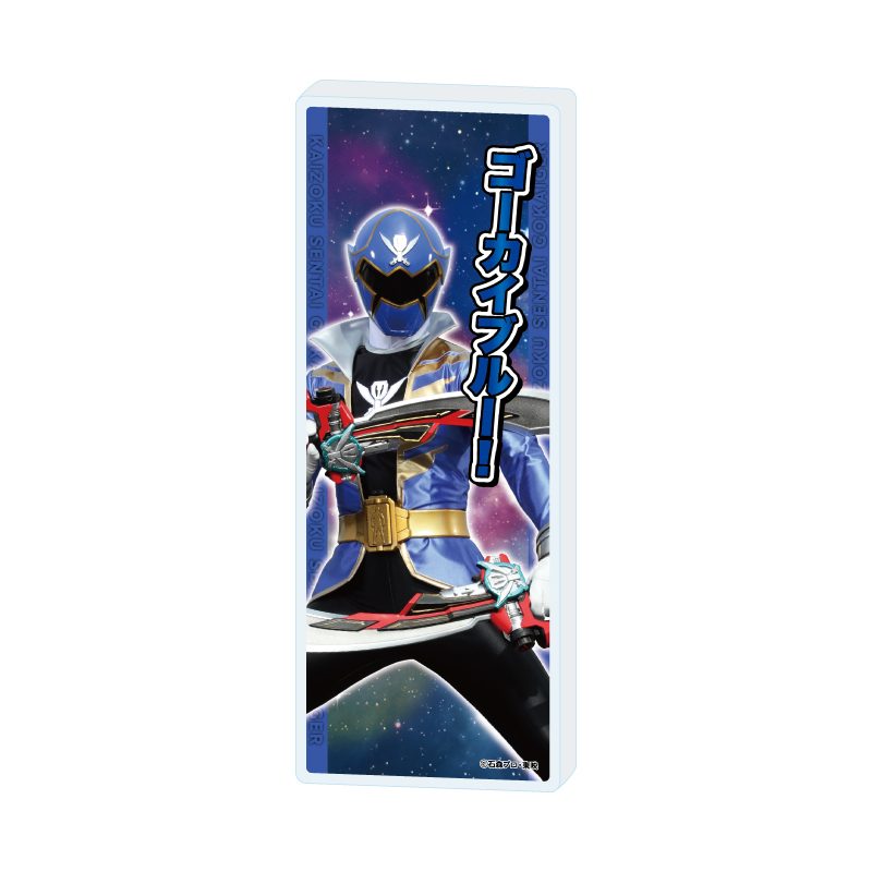 ミニアクリルブロック 海賊戦隊ゴーカイジャー 02 ゴーカイブルー(公式イラスト) (Mini Acrylic Block "Kaizoku Sentai Gokaiger" 02 Gokai Blue (Official Illustration))