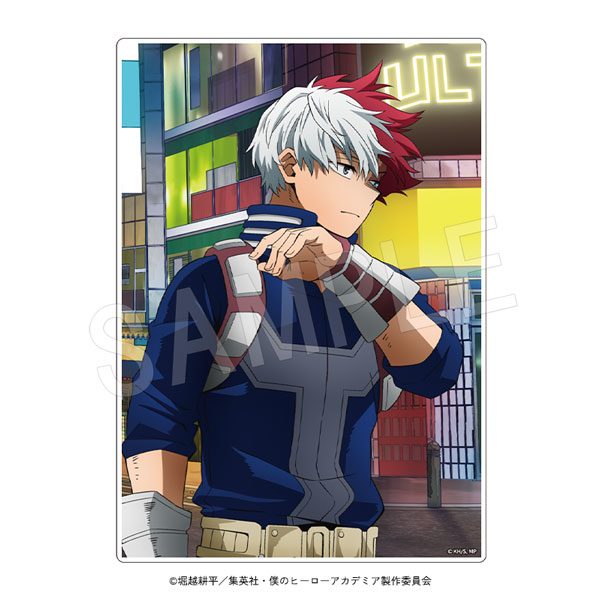 僕のヒーローアカデミア アクリルアートパネル SHIBUYA HEROES MISSION Ver. 轟焦凍 ("My Hero Academia" Acrylic Art Panel Shibuya Heroes Mission Ver. Todoroki Shoto)