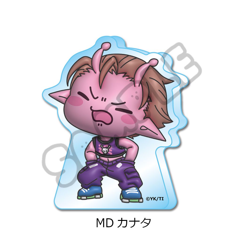 銀河特急 ミルキー☆サブウェイ アクリルミニブロック(mochocho) MD カナタ ("MILKY SUBWAY THE GALACTIC LIMITED EXPRESS" Acrylic Mini Block (mochocho) MD Kanata)
