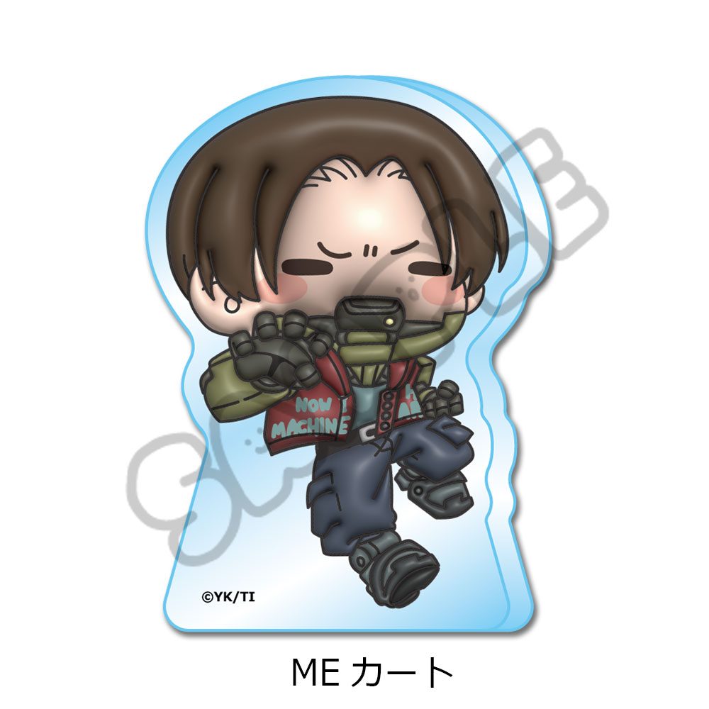 銀河特急 ミルキー☆サブウェイ アクリルミニブロック(mochocho) ME カート ("MILKY SUBWAY THE GALACTIC LIMITED EXPRESS" Acrylic Mini Block (mochocho) ME Kurt)
