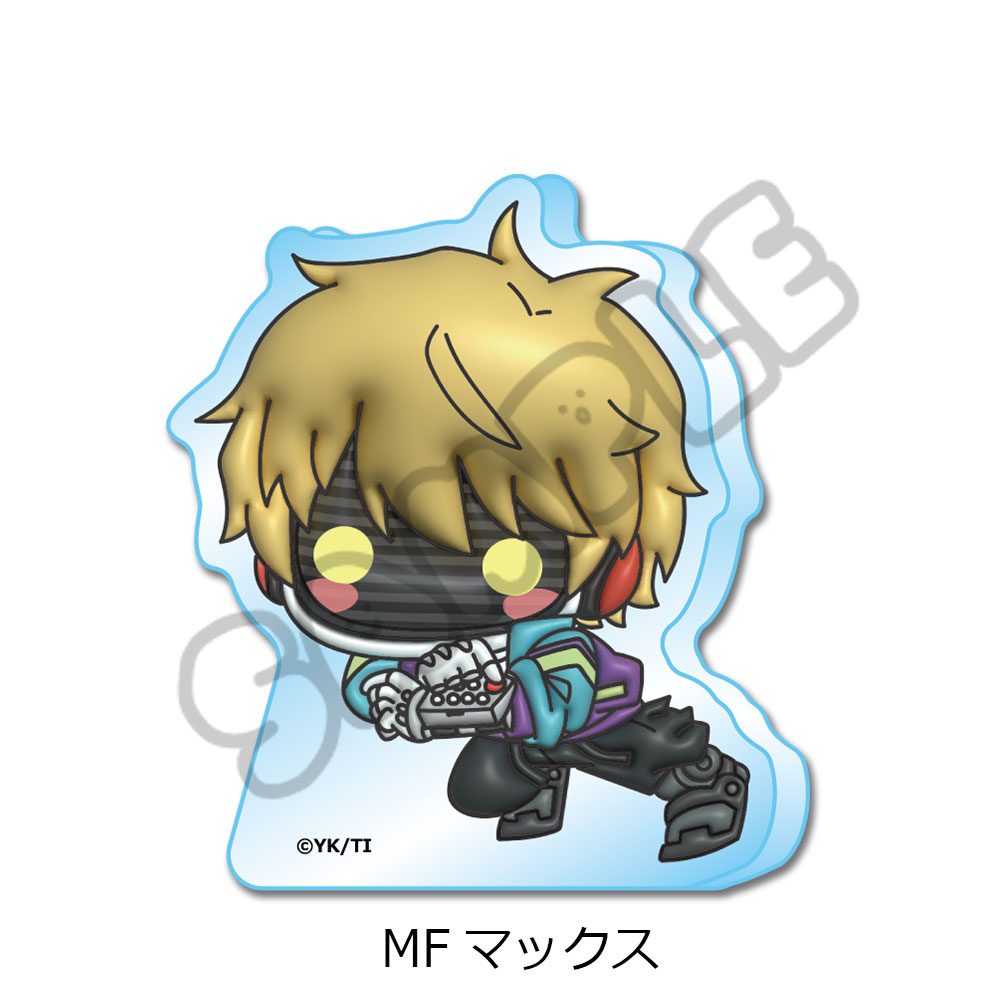 銀河特急 ミルキー☆サブウェイ アクリルミニブロック(mochocho) MF マックス ("MILKY SUBWAY THE GALACTIC LIMITED EXPRESS" Acrylic Mini Block (mochocho) MF Max)