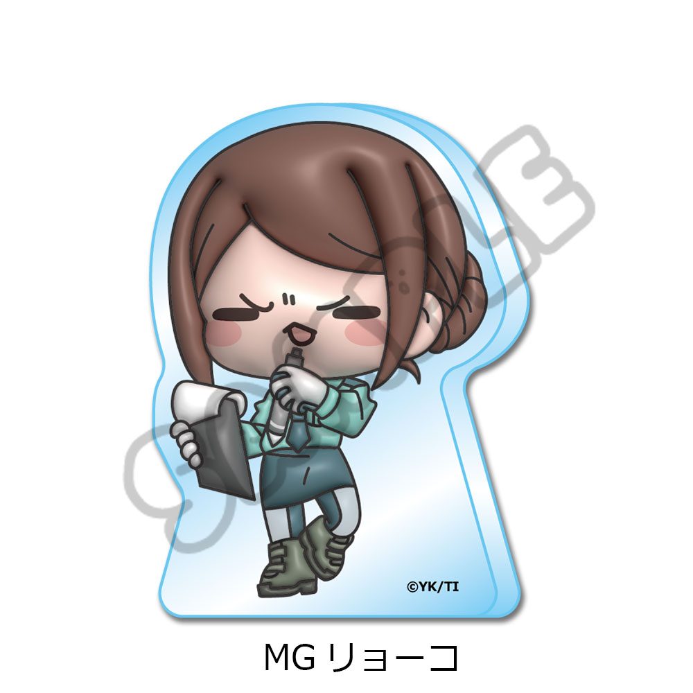 銀河特急 ミルキー☆サブウェイ アクリルミニブロック(mochocho) MG リョーコ ("MILKY SUBWAY THE GALACTIC LIMITED EXPRESS" Acrylic Mini Block (mochocho) MG Ryoko)