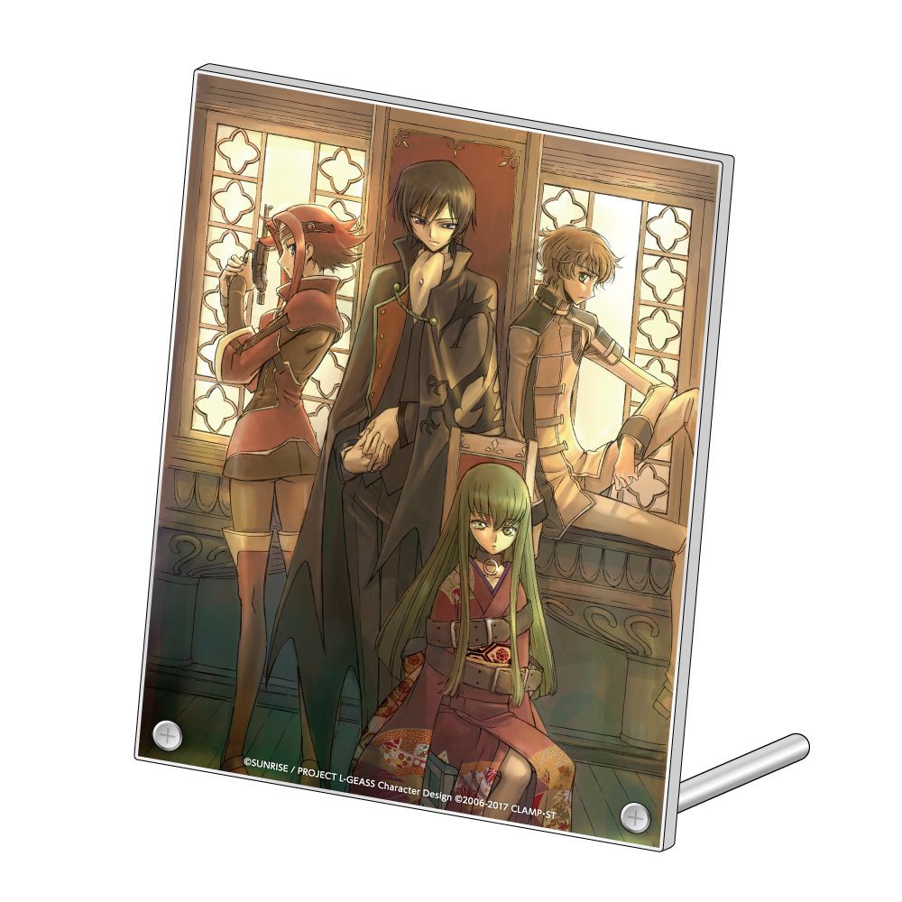 コードギアス 反逆のルルーシュ アクリルボード B ("Code Geass Lelouch of the Rebellion" Acrylic Board B)