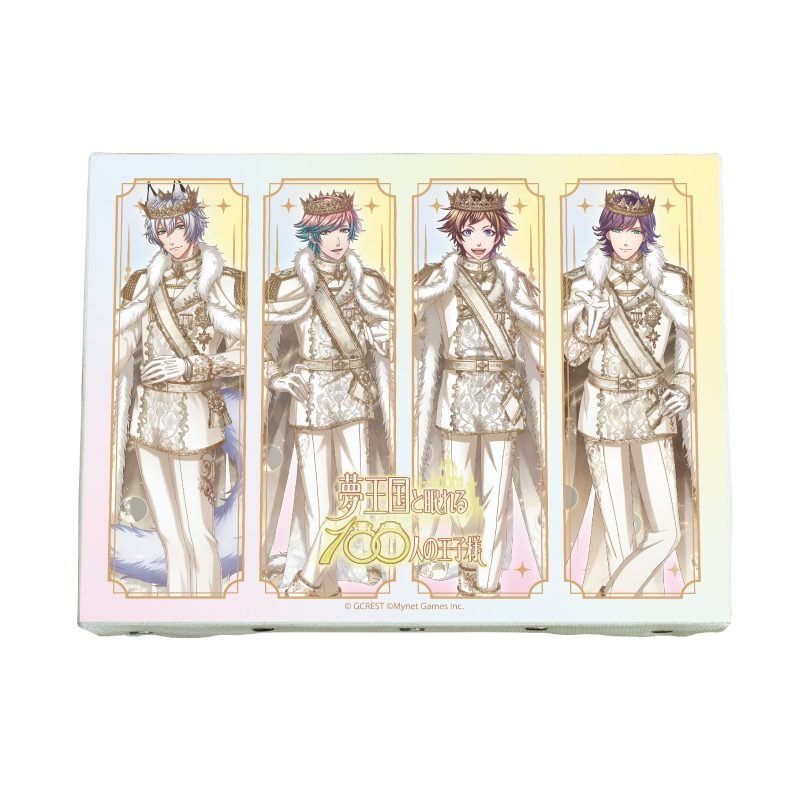 キャンバスボード 夢王国と眠れる100人の王子様 16 集合デザインA(公式イラスト) (Canvas Board "100 Sleeping Princes and the Kingdom of Dreams" 16 Group Design A (Official Illustration))