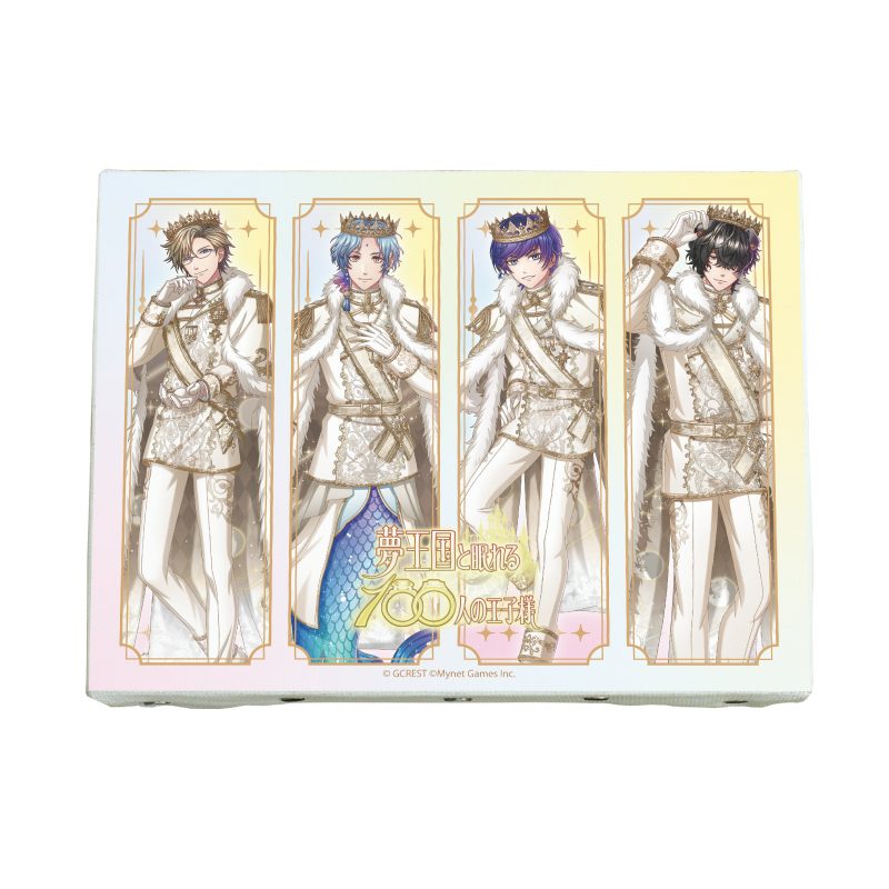 キャンバスボード 夢王国と眠れる100人の王子様 18 集合デザインC(公式イラスト) (Canvas Board "100 Sleeping Princes and the Kingdom of Dreams" 18 Group Design C (Official Illustration))