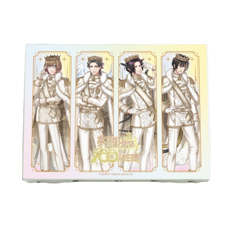 キャンバスボード 夢王国と眠れる100人の王子様 19 集合デザインD(公式イラスト) (Canvas Board "100 Sleeping Princes and the Kingdom of Dreams" 19 Group Design D (Official Illustration))