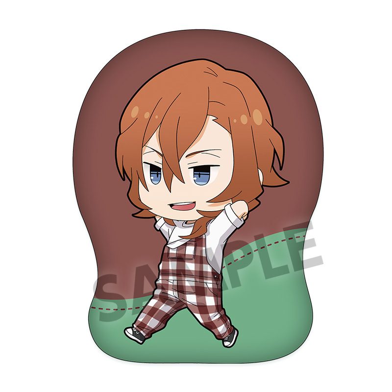文豪ストレイドッグス ダイカットクッション 中原中也 お散歩Ver. ("Bungo Stray Dogs" Die-cut Cushion Nakahara Chuya Walking Ver.)