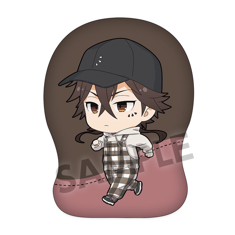 文豪ストレイドッグス ダイカットクッション 末広鉄腸 お散歩Ver. ("Bungo Stray Dogs" Die-cut Cushion Suehiro Tecchou Walking Ver.)