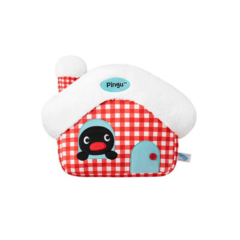 ピングー おうち クッション枕 ("Pingu" Hut Pillow)