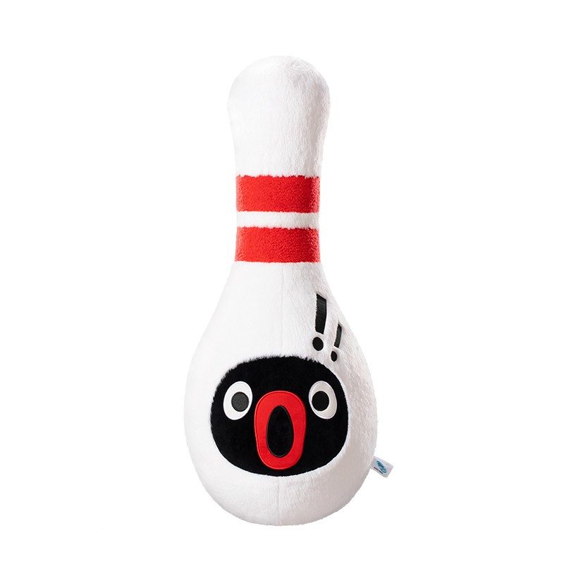 ピングー ボウリングピン型 クッション枕 ("Pingu" Bowling Pillow)