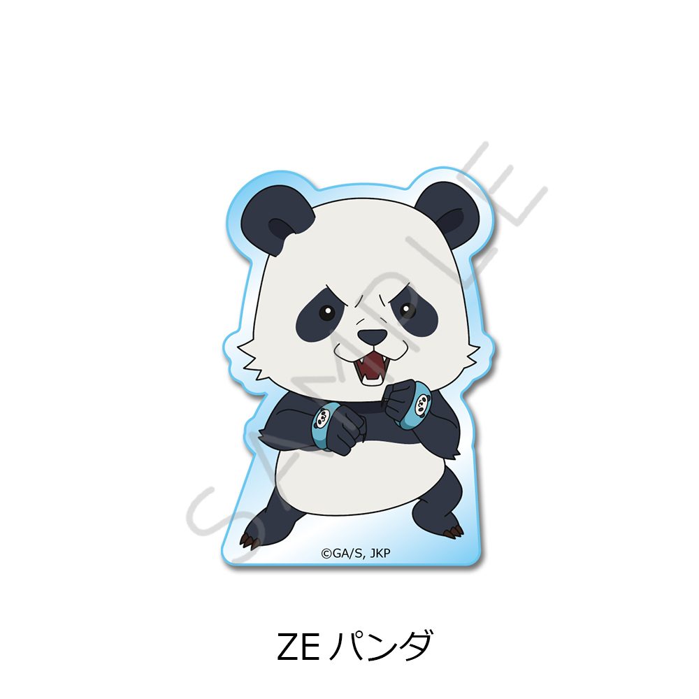 呪術廻戦 第3期 死滅回游 アクリルミニブロック ZE パンダ ("Jujutsu Kaisen" Season 3 Culling Game Acrylic Mini Block ZE Panda)