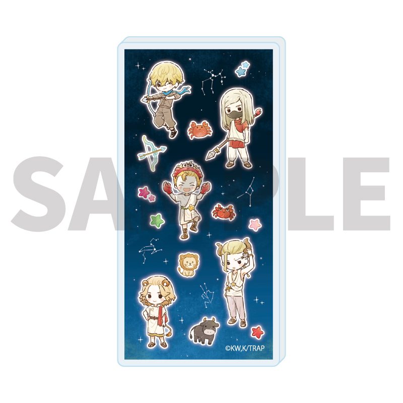ミニアクリルブロック 東京リベンジャーズ 03 パターンA 誕生星座Ver.(グラフアートイラスト) (Mini Acrylic Block "Tokyo Revengers" 03 Pattern A Birth Constellation Ver. (Graff Art Illustration))